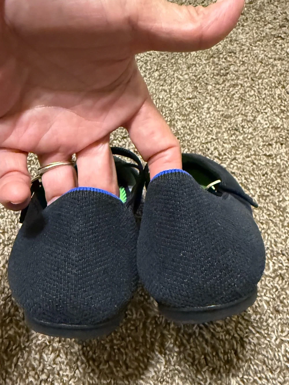 Rothy's The Double Buckle Mary Jane Flats